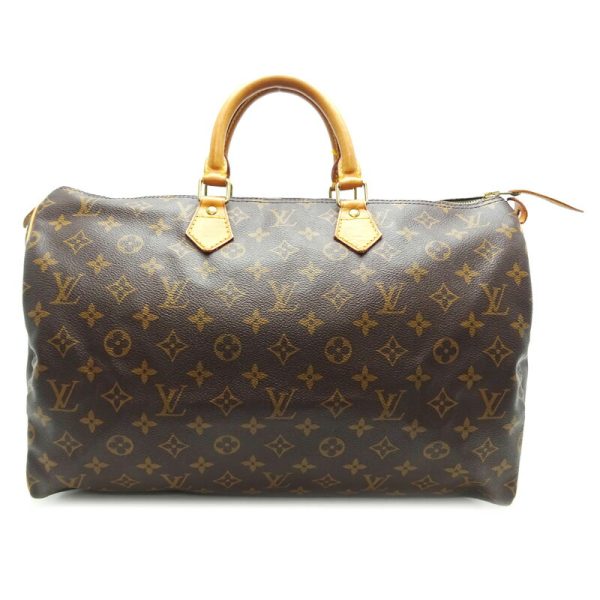 dh79405 1 Louis Vuitton Speedy 40 Monogram Bag Brown