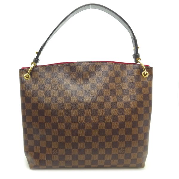 dh79406 2 Louis Vuitton Graceful PM Damier Shoulder Bag Brown