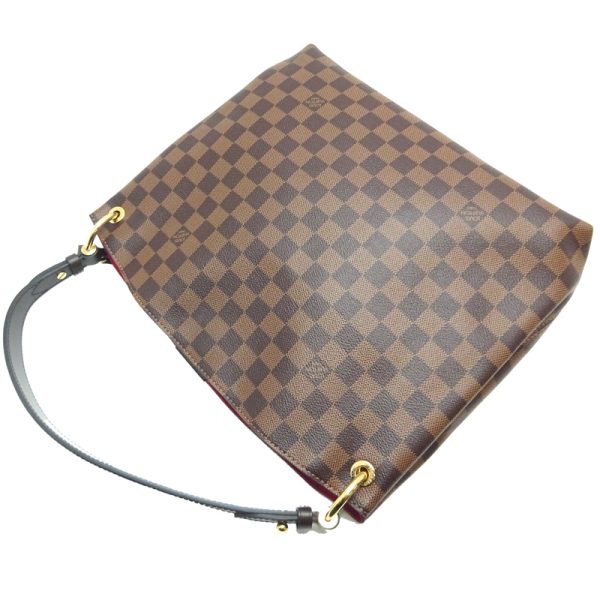 dh79406 4 Louis Vuitton Graceful PM Damier Shoulder Bag Brown