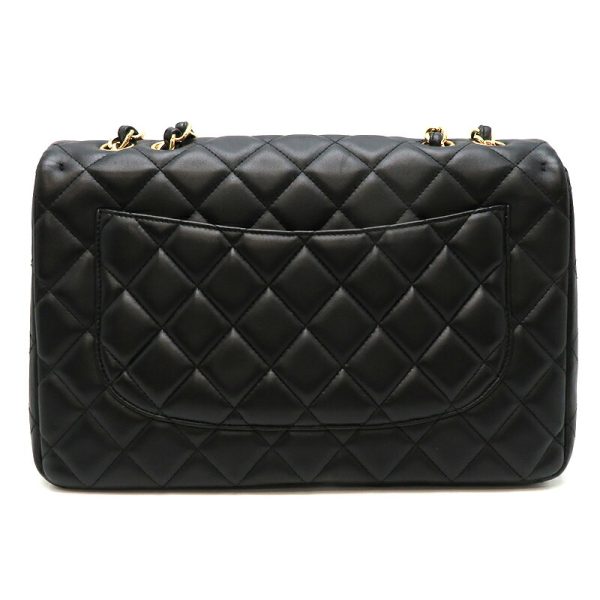 dh79453 2 Chanel Matelasse 30 Chain Lambskin Shoulder Bag Black