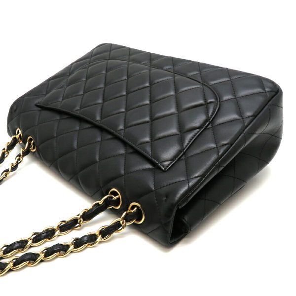 dh79453 4 Chanel Matelasse 30 Chain Lambskin Shoulder Bag Black