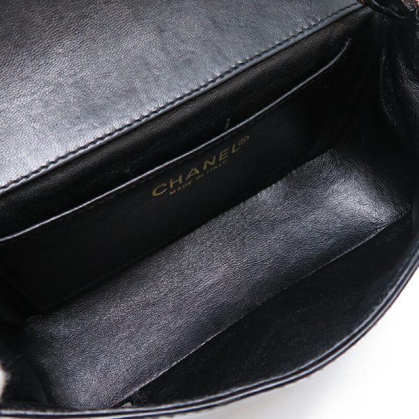 dh79478 5 Chanel Camellia Enamel Chain Enamel Shoulder Bag Black