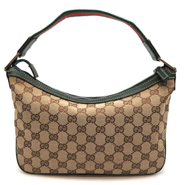 dh79480 2 Gucci Sherry Line One Shoulder GG Bag Brown