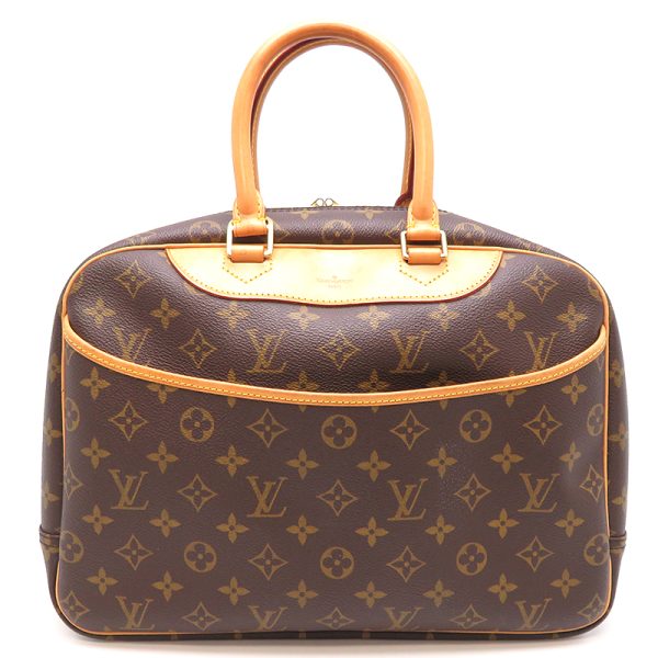 dh79481 1 Louis Vuitton Deauville Monogram Bag Brown