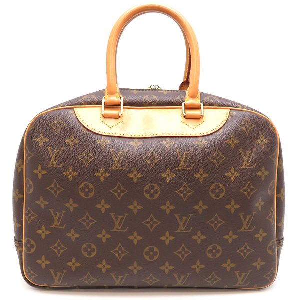 dh79481 2 Louis Vuitton Deauville Monogram Bag Brown