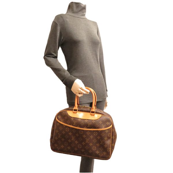 dh79481 9 Louis Vuitton Deauville Monogram Bag Brown