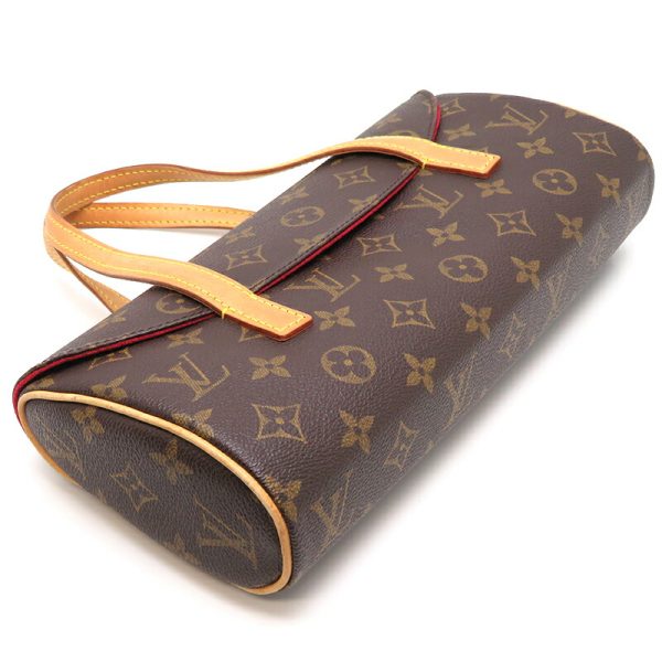 dh79484 3 Louis Vuitton Sonatine Monogram Handbag Brown