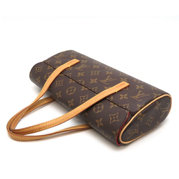 dh79484 4 Louis Vuitton Sonatine Monogram Handbag Brown