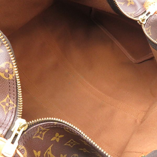 dh79489 6 Louis Vuitton Keepall Bandouliere 45 Monogram Bag Brown