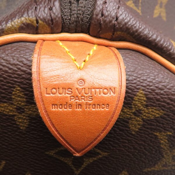 dh79489 7 Louis Vuitton Keepall Bandouliere 45 Monogram Bag Brown