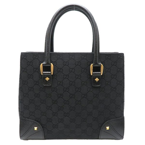 dh79502 2 Gucci Tote GG Shoulder Bag Black