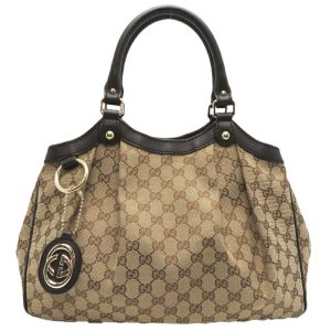 dh79506 1 Chanel Cambon Line Shoulder Bag Leather Beige Black