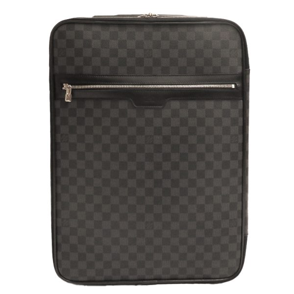 dh79517 1 Louis Vuitton Pegas 55 Damier Graphite Carry Bag Brown