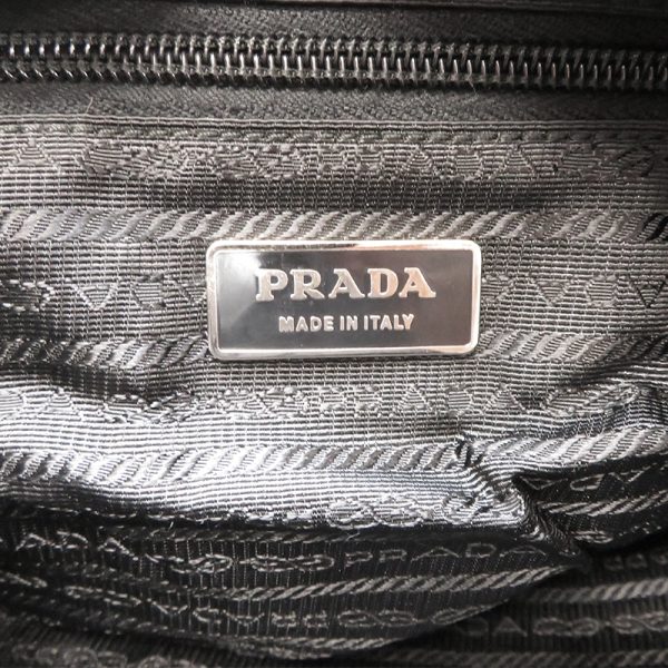 dh79535 7 Prada Nylon Shoulder Bag Black