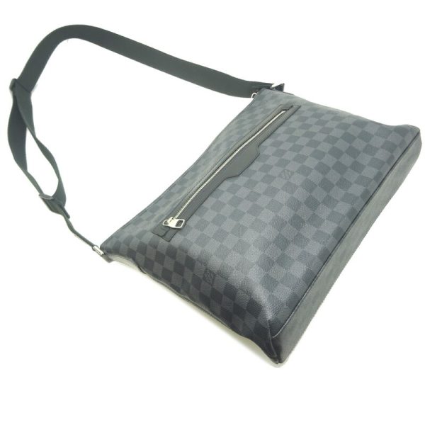 dh79545 3 Louis Vuitton Mick MM Damier Graphite Shoulder Bag Black