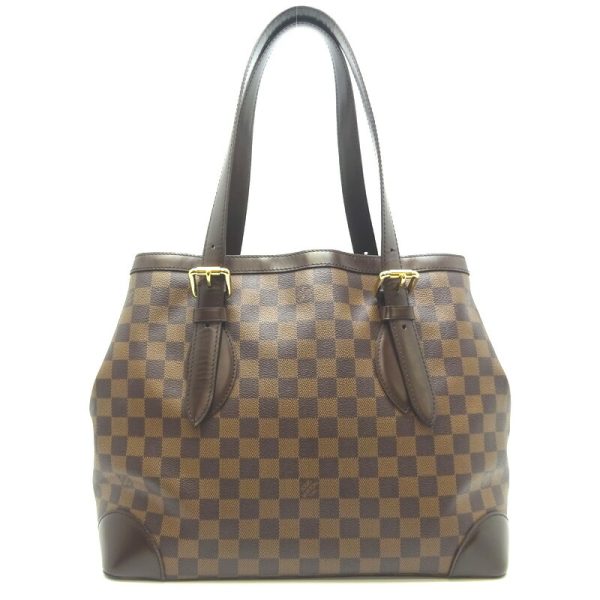 dh79547 2 Louis Vuitton Hampstead MM Damier Tote Bag Brown