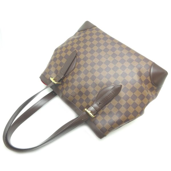 dh79547 4 Louis Vuitton Hampstead MM Damier Tote Bag Brown