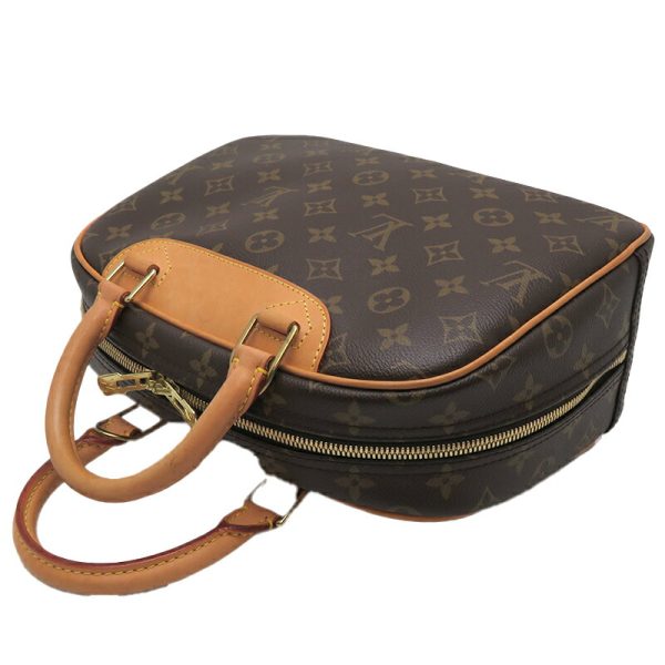 dh79566 4 Louis Vuitton Trouville Monogram Handbag Brown