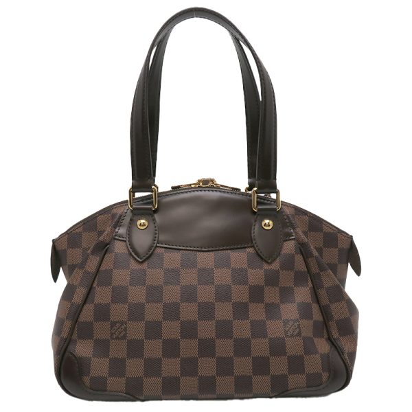 dh79570 2 Louis Vuitton Verona PM Damier Handbag Brown