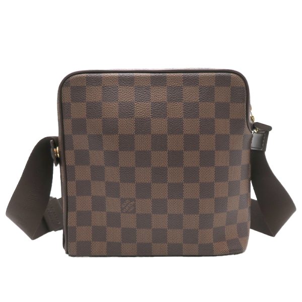 dh79573 2 Louis Vuitton Olaf PM Damier Shoulder Bag Brown