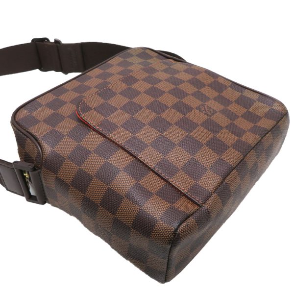 dh79573 3 Louis Vuitton Olaf PM Damier Shoulder Bag Brown