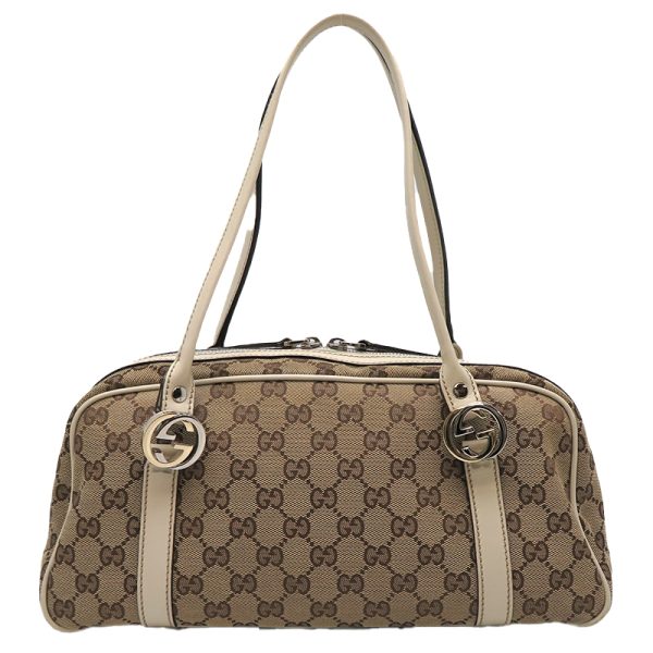 dh79577 1 Gucci GG Twins Mini GG Handbag Ivory