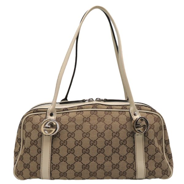 dh79577 2 Gucci GG Twins Mini GG Handbag Ivory