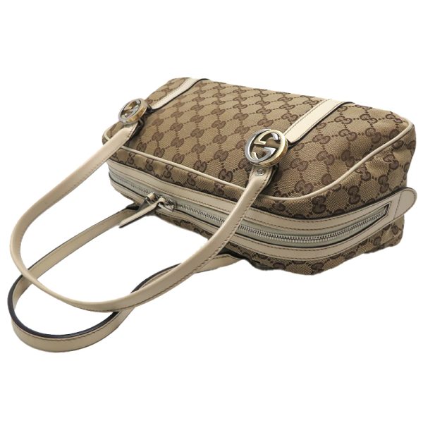 dh79577 4 Gucci GG Twins Mini GG Handbag Ivory