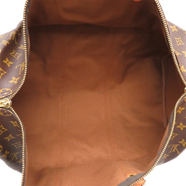 dh79635 6 Louis Vuitton Keepall 50 Monogram Bag Brown