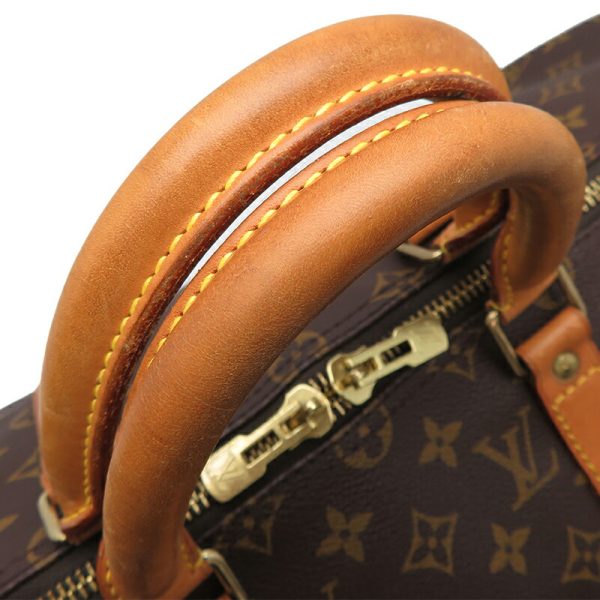 dh79636 5 Louis Vuitton Keepall 50 Monogram Bag Brown