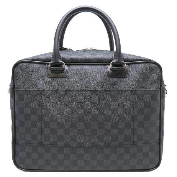 dh79637 2 Louis Vuitton Icar Damier Graphite Shoulder Bag Black