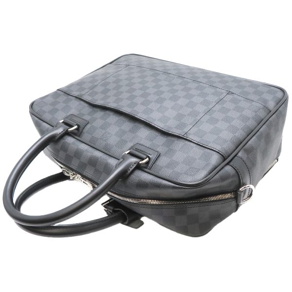 dh79637 4 Louis Vuitton Icar Damier Graphite Shoulder Bag Black