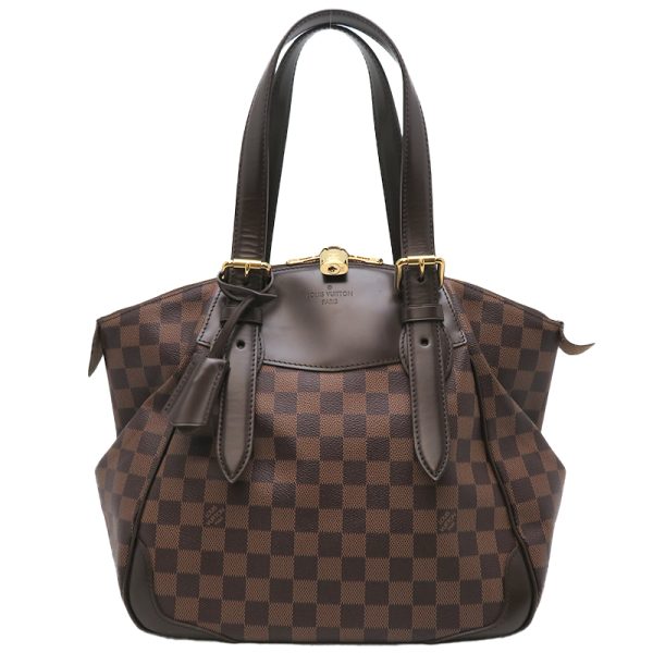 dh79645 1 Louis Vuitton Verona MM Damier Handbag Brown