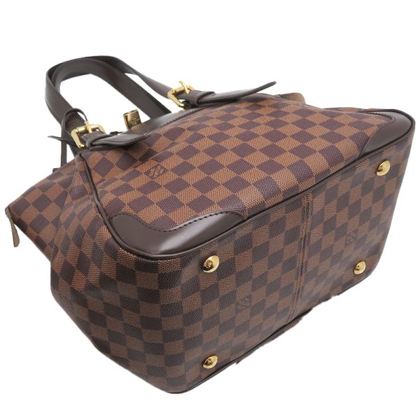 dh79645 3 Louis Vuitton Verona MM Damier Handbag Brown