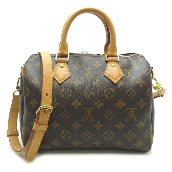 dh79670 1 Louis Vuitton Speedy Bandouliere 25 Monogram Handbag Brown