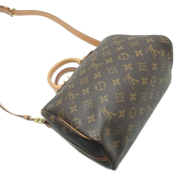 dh79670 3 Louis Vuitton Speedy Bandouliere 25 Monogram Handbag Brown