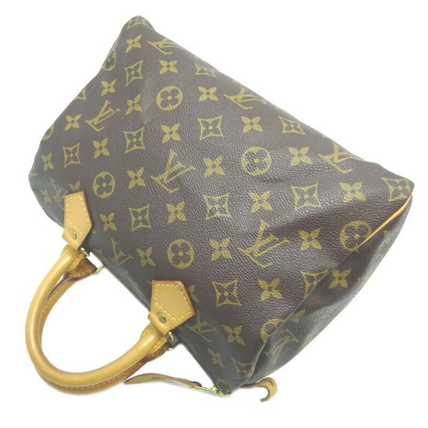 dh79674 4 Louis Vuitton Speedy 25 Monogram Handbag Brown