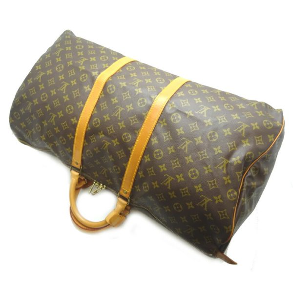 dh79675 4 Louis Vuitton Keepall 60 Monogram Bag Brown