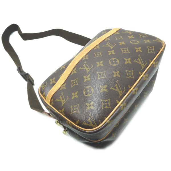 dh79676 3 Louis Vuitton Reporter PM Monogram Shoulder Bag Brown