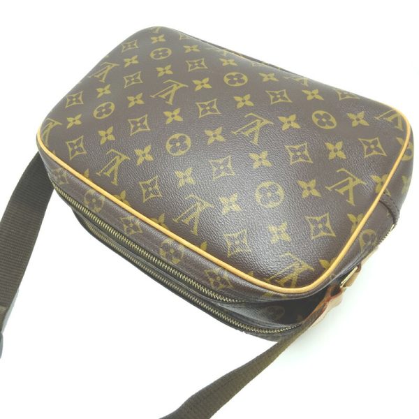 dh79676 4 Louis Vuitton Reporter PM Monogram Shoulder Bag Brown