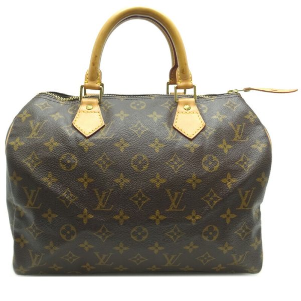 dh79678 1 Louis Vuitton Speedy 30 Monogram Bag Brown