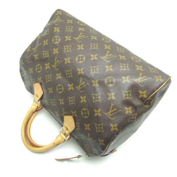 dh79678 4 Louis Vuitton Speedy 30 Monogram Bag Brown