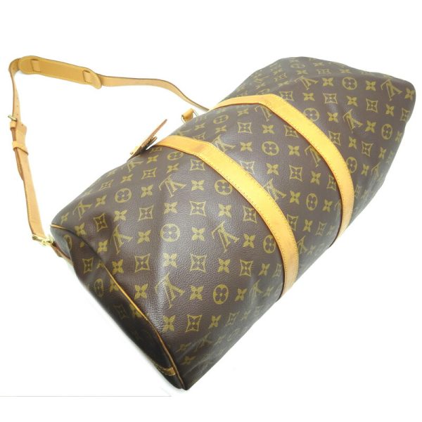 dh79681 3 Louis Vuitton Keepall Bandouliere 45 Monogram Bag Brown