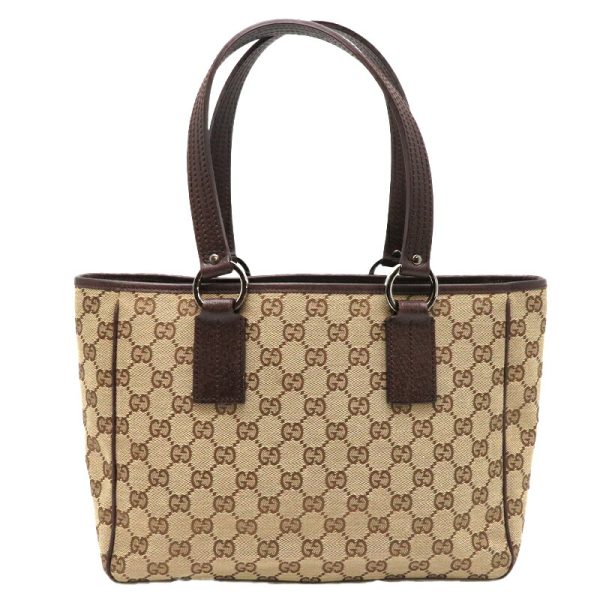 dh79707 1 Gucci Tote GG Shoulder Bag Brown