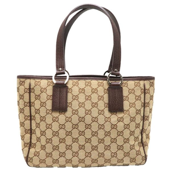 dh79707 2 Gucci Tote GG Shoulder Bag Brown