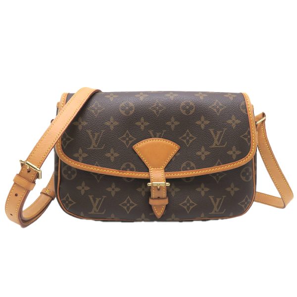 dh79708 1 Louis Vuitton Sologne Monogram Shoulder Bag Brown