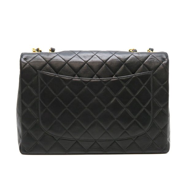 dh79727 2 Chanel Matelasse 30 Chain Lambskin Shoulder Bag Black