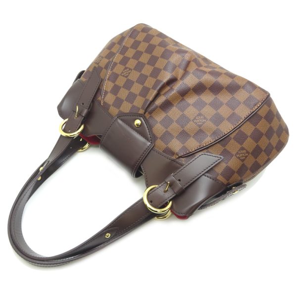 dh79747 4 Louis Vuitton Sistina PM Damier Shoulder Bag Brown