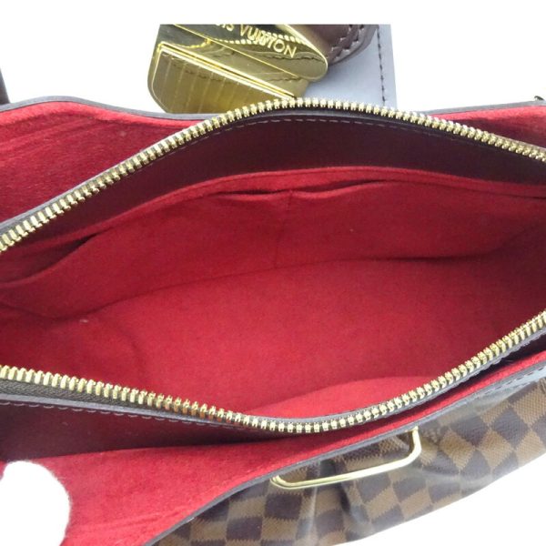 dh79747 6 Louis Vuitton Sistina PM Damier Shoulder Bag Brown