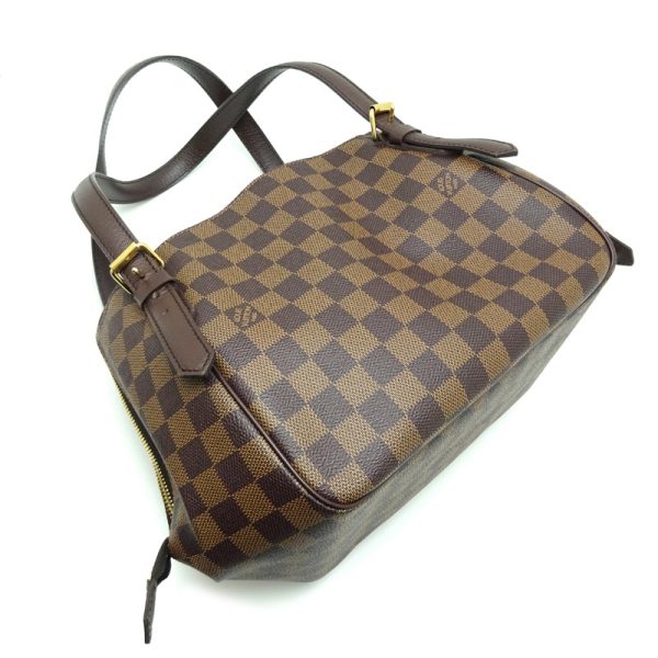 dh79748 3 Louis Vuitton Belem MM Damier Shoulder Bag Brown